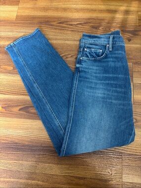 Mother Denim The High Waisted Double Hiker Skimp Jeans